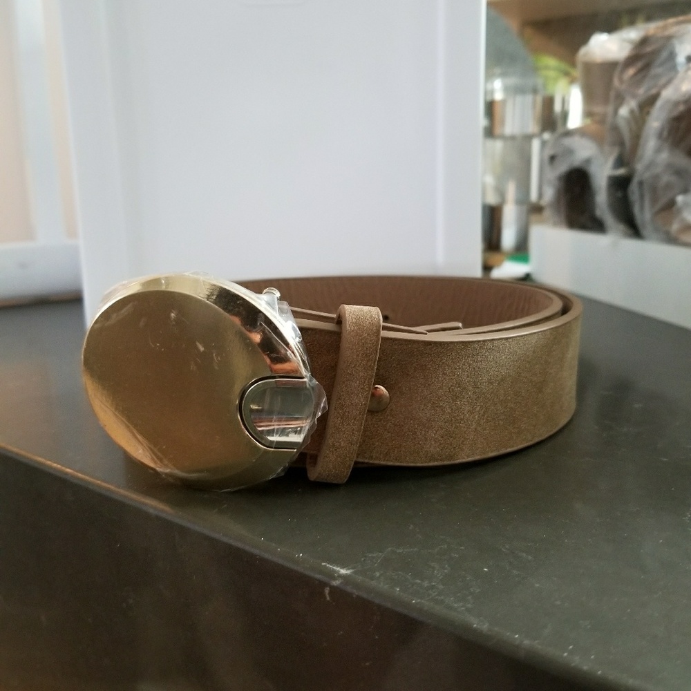 Tan woman's belt